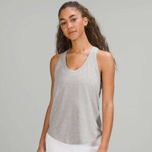 Lululemon Love Tank Top in Heathered Core Light Grey size 10